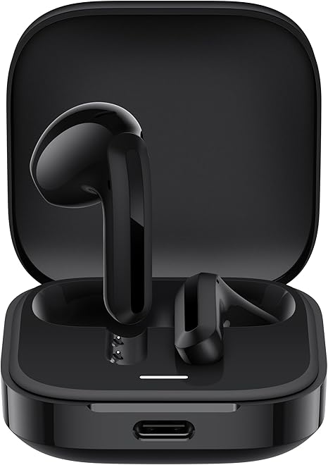 Xiaomi Redmi Buds 6 Active Wireles Earbuds (Global Version), Bluetooth 5.4 in-Ear Headphones, 30H Long Battery Life,Noise Cancellation for Calls, 5 Tuning Modes, IPX4 Waterproof - Black
