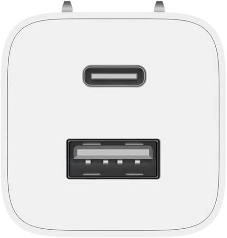 Xiaomi MI 65W GaN Charger - USB Type A + USB Type C, Small and Portable Fast Travel Charger