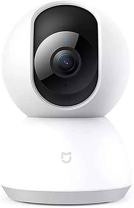 Xiaomi Mi Home Security Camera 360° 1080P, HD Home Security IP Camera Wireless WiFi Pet Camera with Sound/Motion Detection, Motion Tracking, Night Vision, 2-Way Audio, Remote View, Works with Alexa