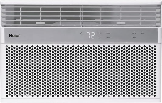 Haier 8,000 BTU Smart Electronic Window Air Conditioner for Medium Rooms up to 350 sq. ft.